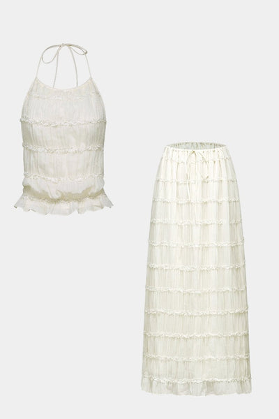 Eugenie | Conjunto Top Plisado