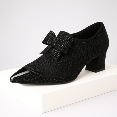 Zapatos de Tacón Vivienne con Lazo