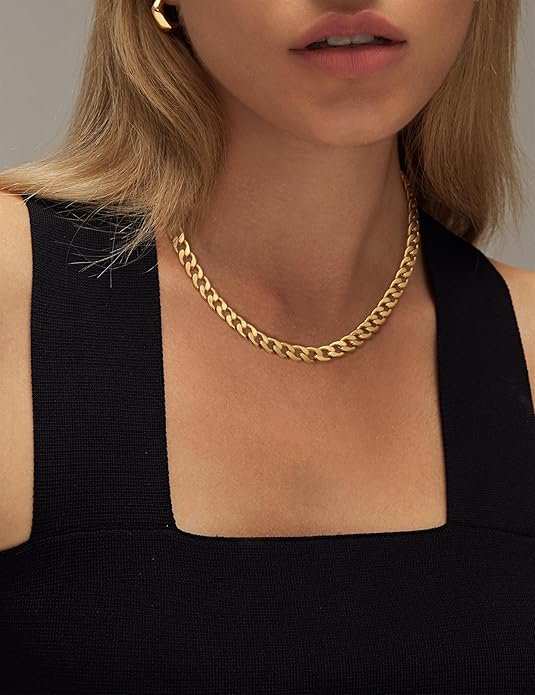Collar Chunky Cuban Link | Dorado