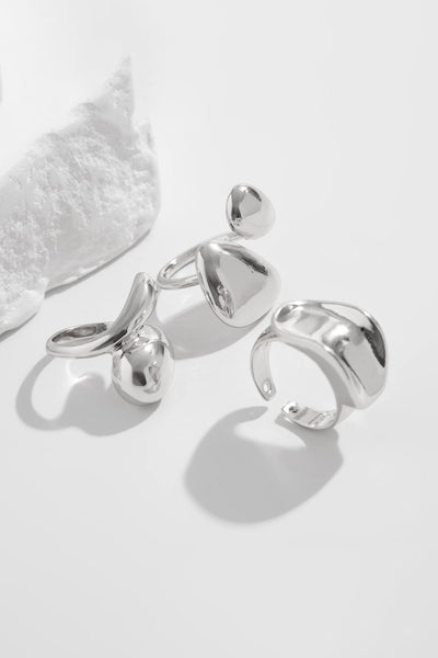 Anillos Irregulares de Metal