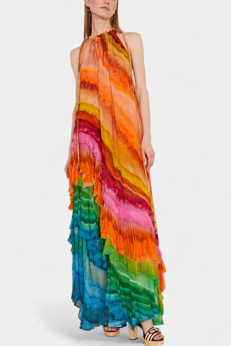 Tori | Vestido multicolor
