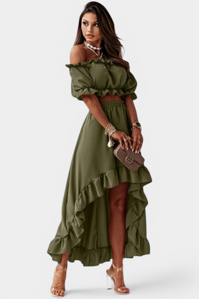 Katja | Conjunto de 2 piezas Off-Shoulder