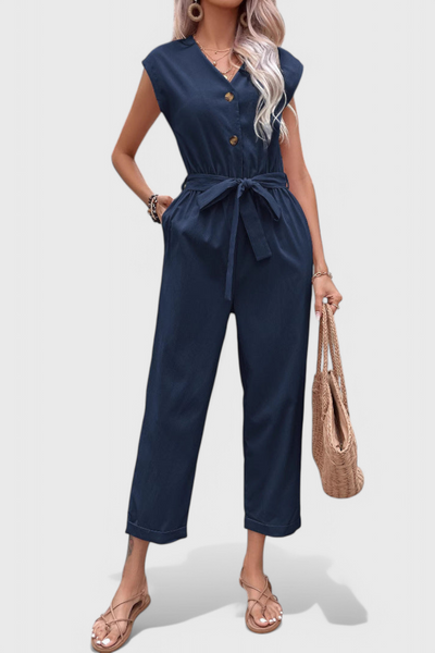 Marie Mono Sin Mangas con Botones