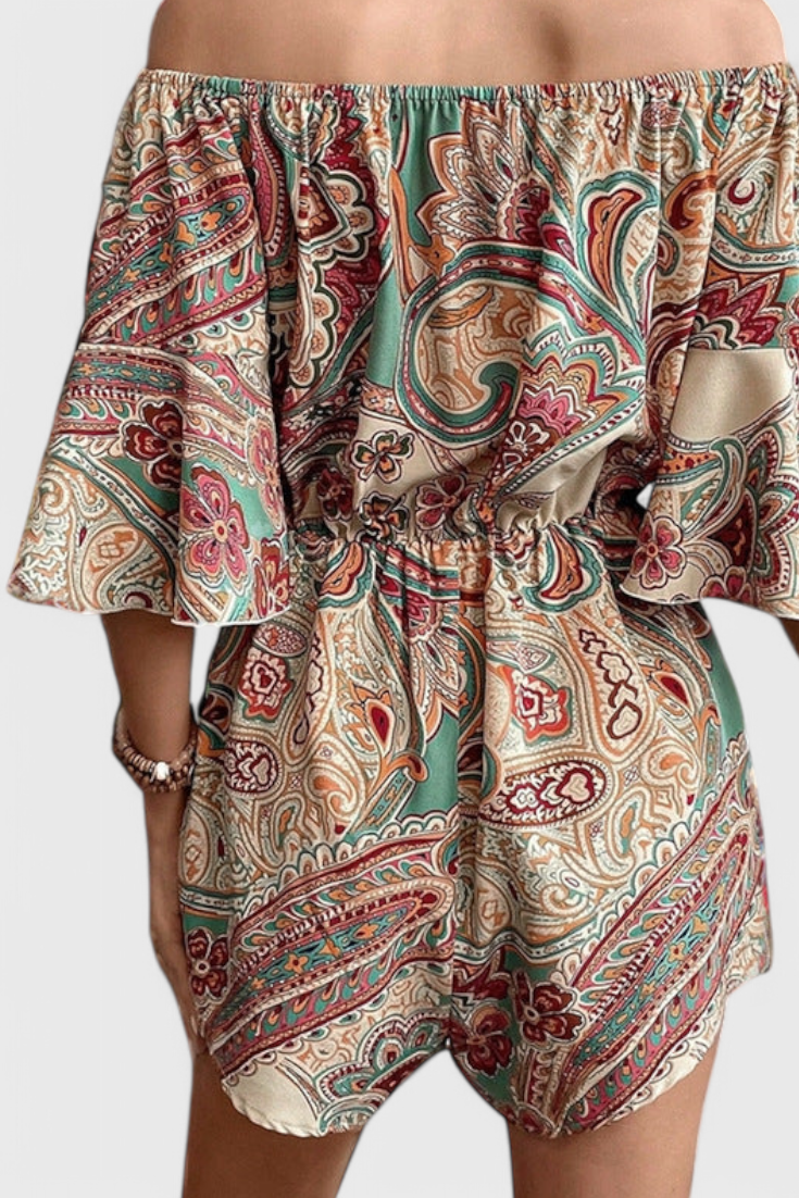 Paloma Mono Bohemio Sin Hombros