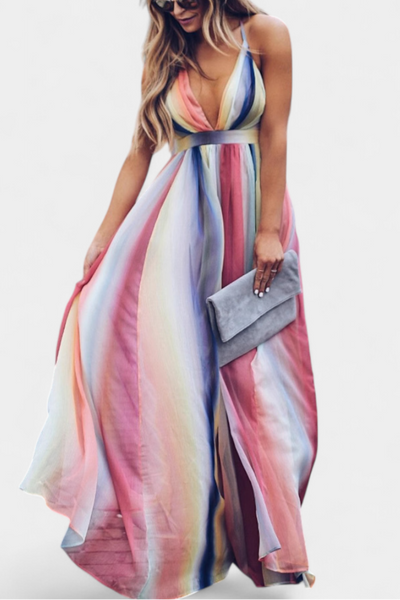 Gretchen | Vestido Rayas