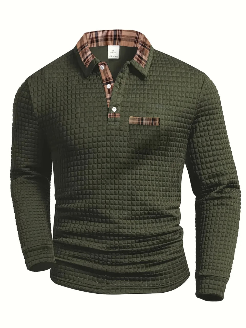 Mario™ | Polo de estilo urbano verde