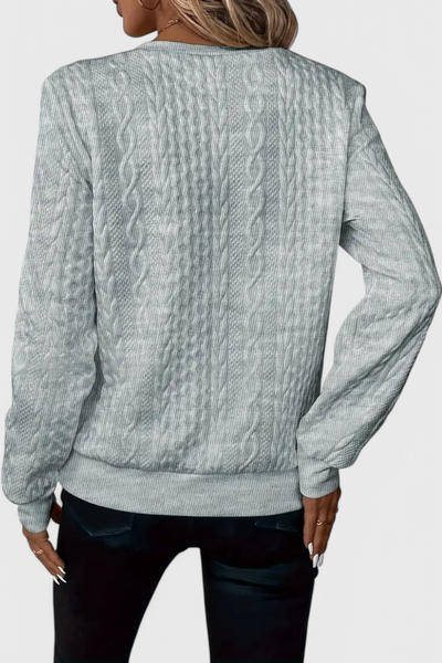 Zoey | Jersey de Punto con Cremallera Suave