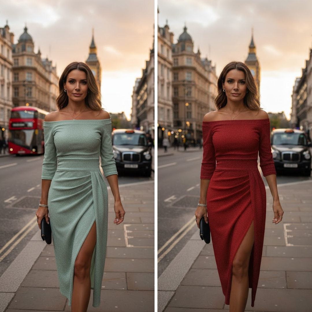 Marina | Elegante vestido maxi con cuello halter y corte fluido