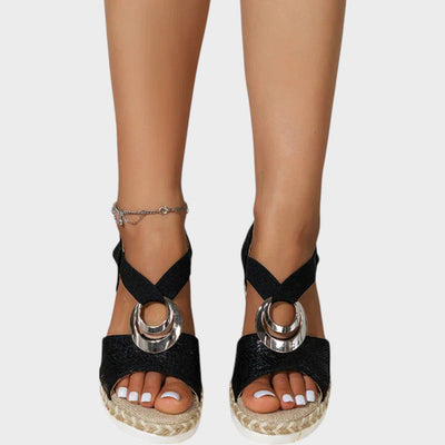 Emma | Sandalias ortopédicas con tacón de cuña