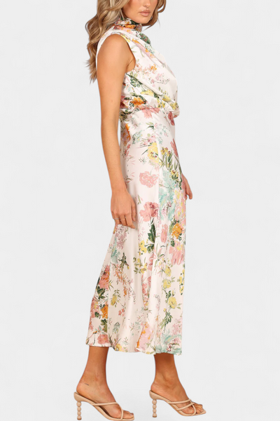 Lisa | Maxi Floral Halter
